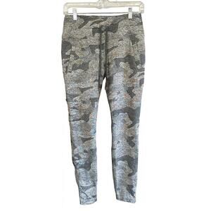 Mondetta Sprint‎ Utility Camo Pocket Leggings Gray Athleisure Sporty Size Small